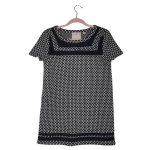 Anthropologie S Black White Womens Tunic
